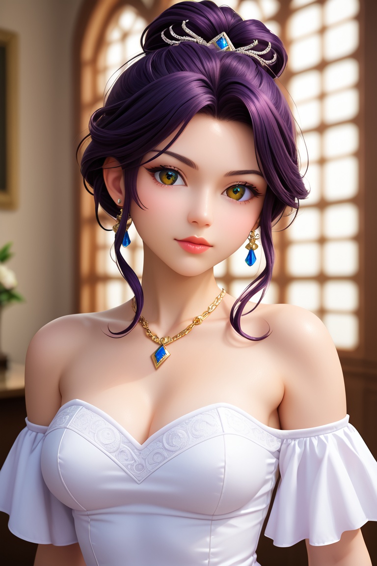 For an image thumbnail featuring the phrase "Face Detail & Color Enhancer Anime" in a stunning woman anime style,  envisio...