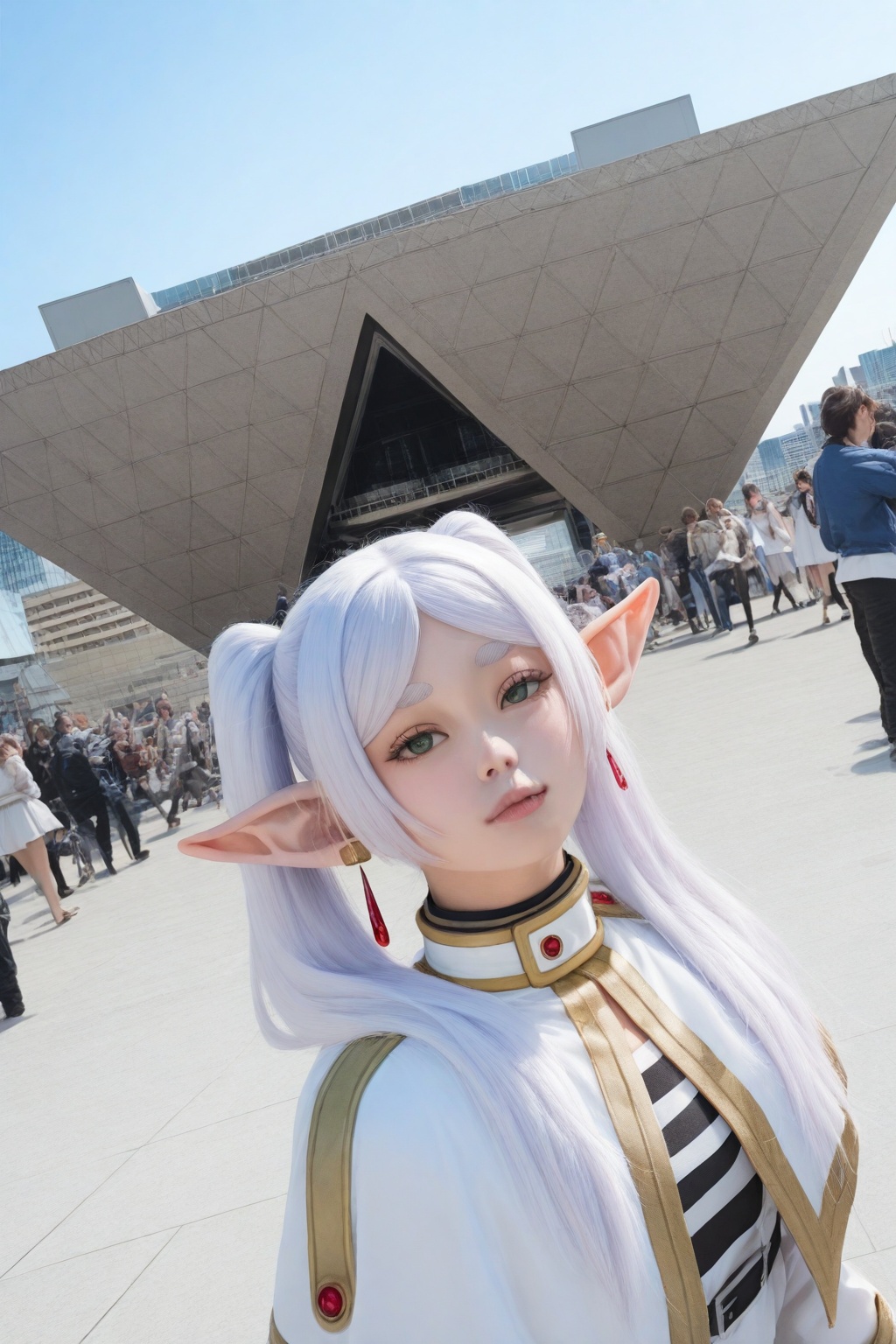 1girl,  frieren ,  sousou no frieren on Tensor.Art