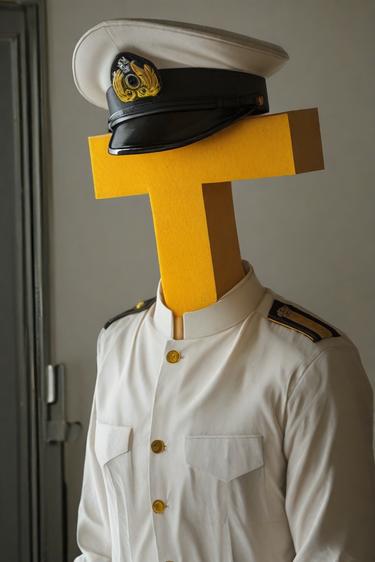 t-head admiral,  kantai collection,  upper body on Tensor.Art