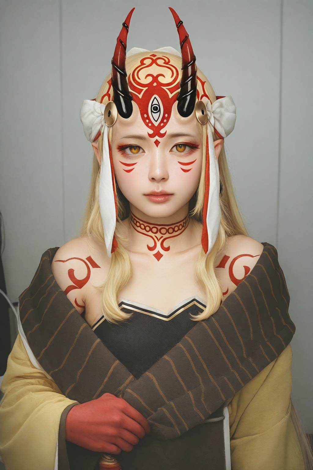 1girl,  ibaraki douji \(fate\),  indoors on Tensor.Art