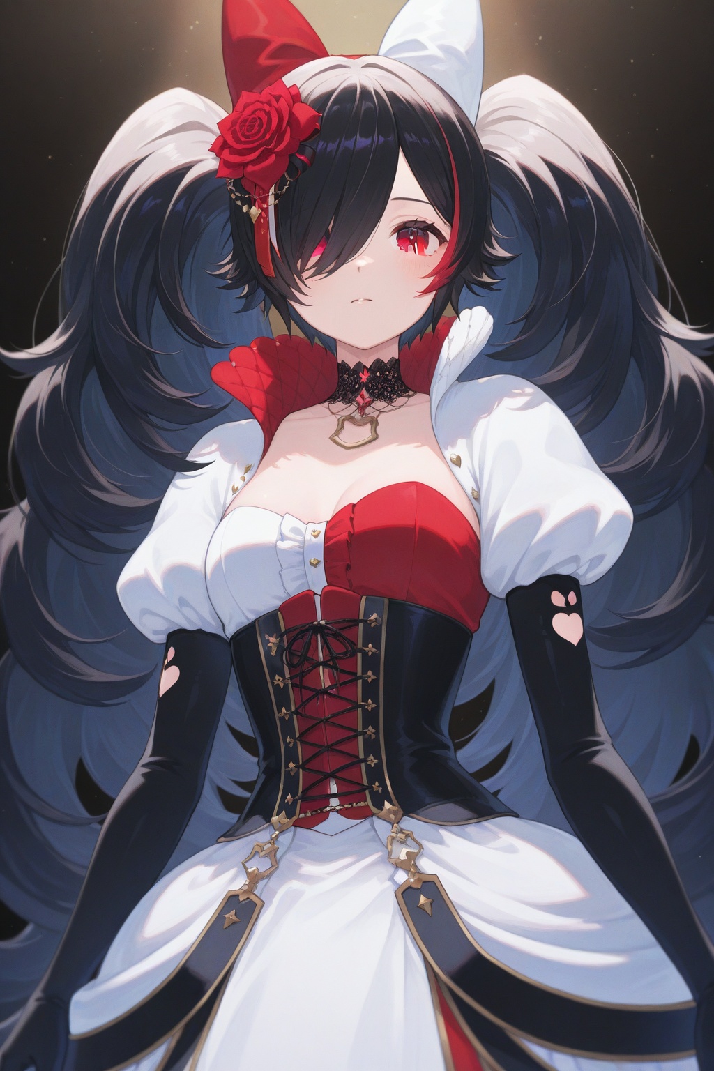 miowonder,  hair over one eye,  twintails on Tensor.Art