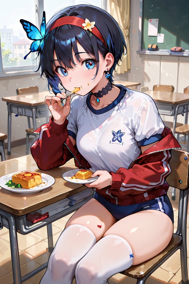 //Background food,  indoors,  legs out of frame on Tensor.Art