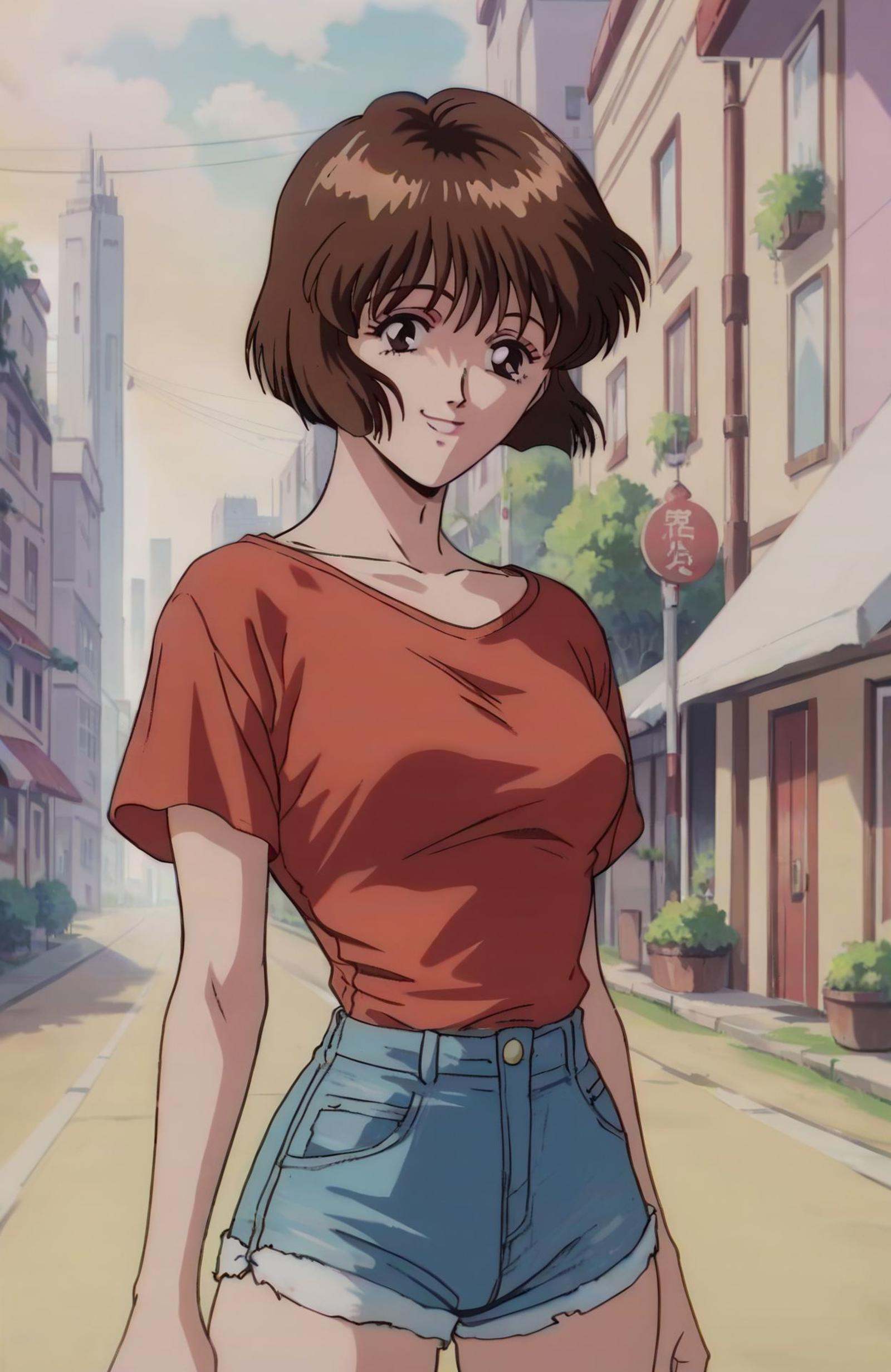 akemitakase,  1gir,  brown hair on Tensor.Art