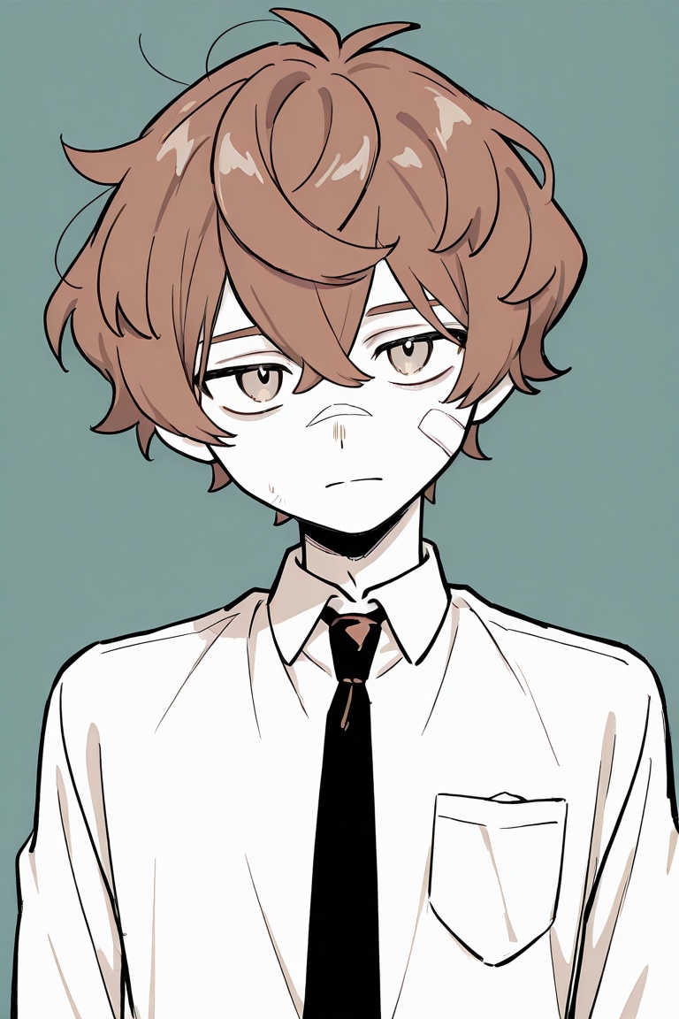1boy,  20s male detective,  brown hair on Tensor.Art