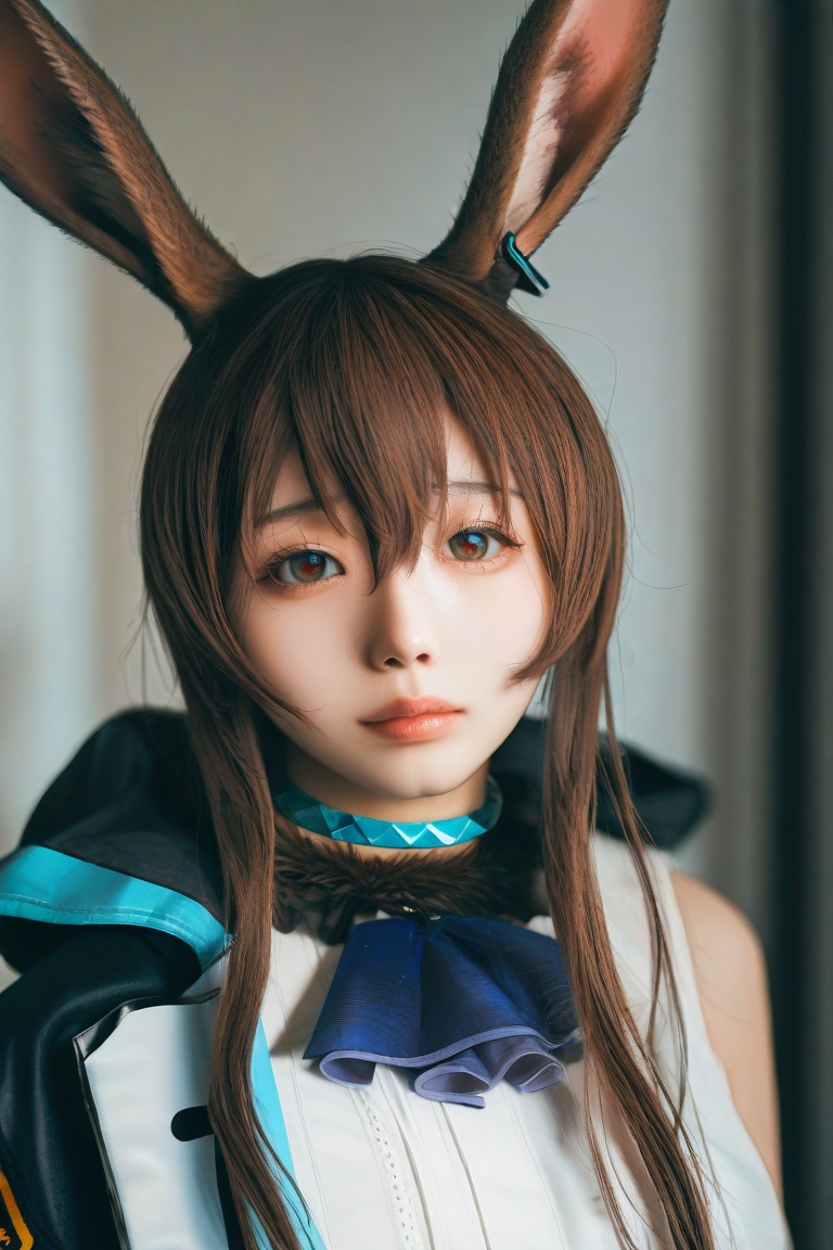 1girl,  amiya \(arknights\) ,  upper body on Tensor.Art