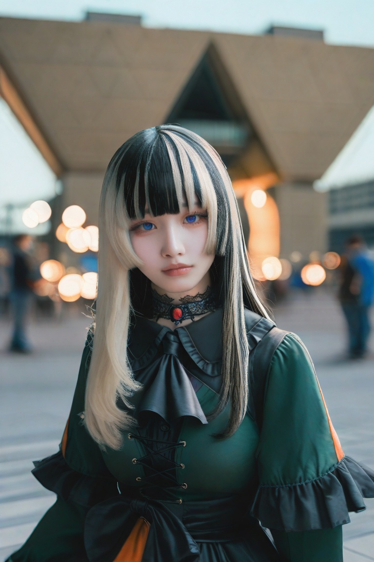 1girl,  juufuutei raden,  outdoors on Tensor.Art