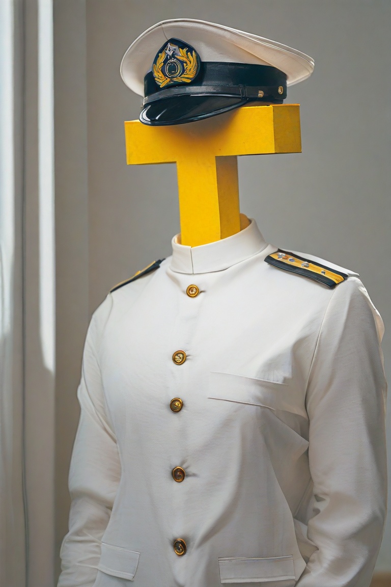 t-head admiral,  kantai collection,  upper body on Tensor.Art