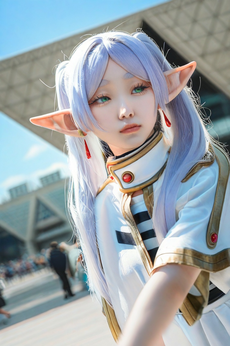 1girl,  frieren ,  sousou no frieren on Tensor.Art