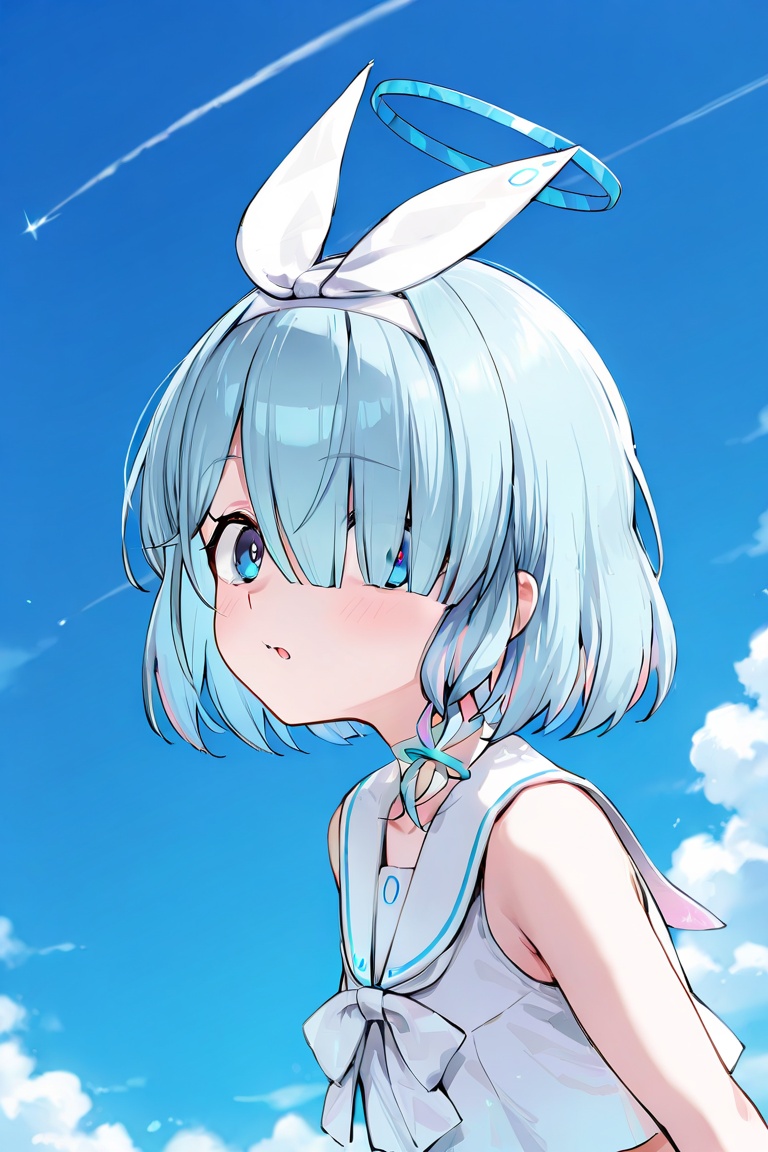 1girl,  solo,  arona_(blue_archive) on Tensor.Art