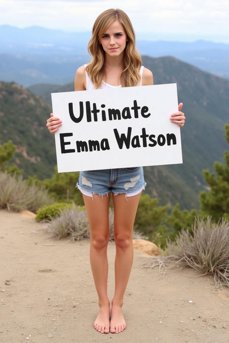 Emma Watson,  solo,  blonde hair on Tensor.Art