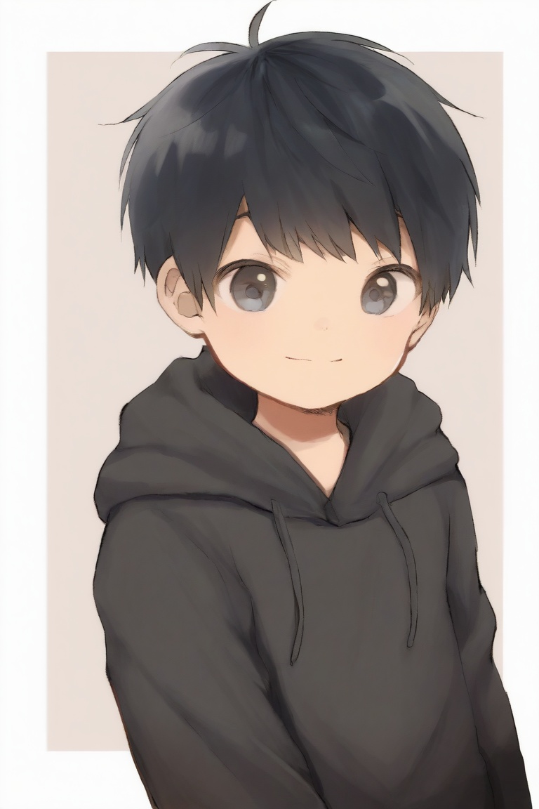cocolo-style,  1boy,  black hair on Tensor.Art
