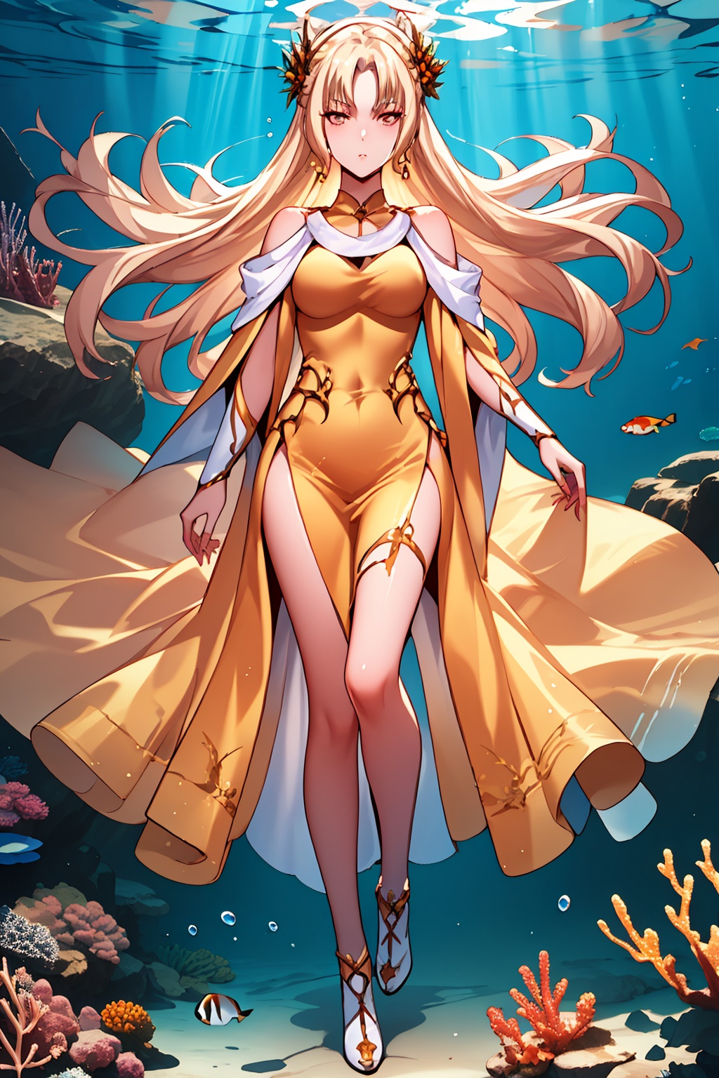 1girl,  solo,  Luoshen dress on Tensor.Art