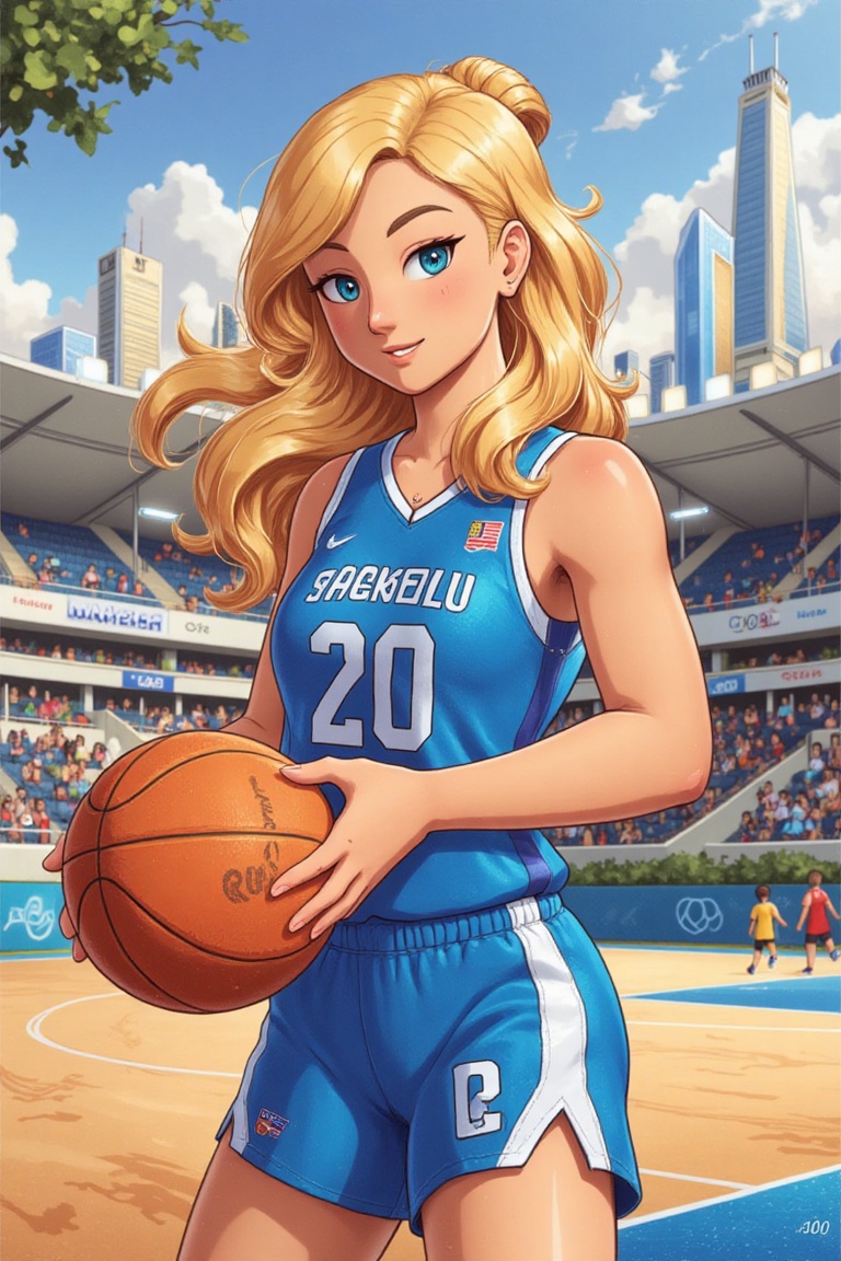 ((Generate hyper realistic full body portrait of captivating scene featuring a stunning 20 years old girl,  )) ((semi side...