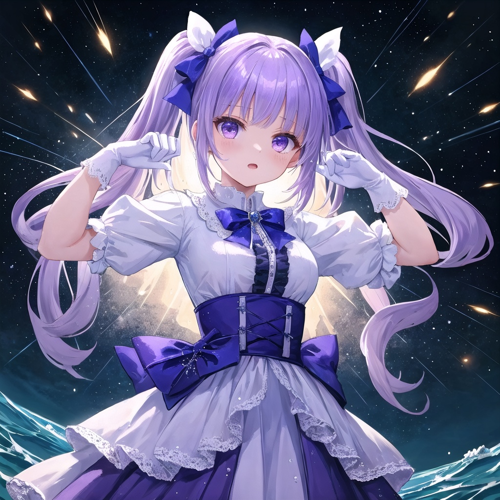 (masterpiece),  scenery,  Anime girl on Tensor.Art
