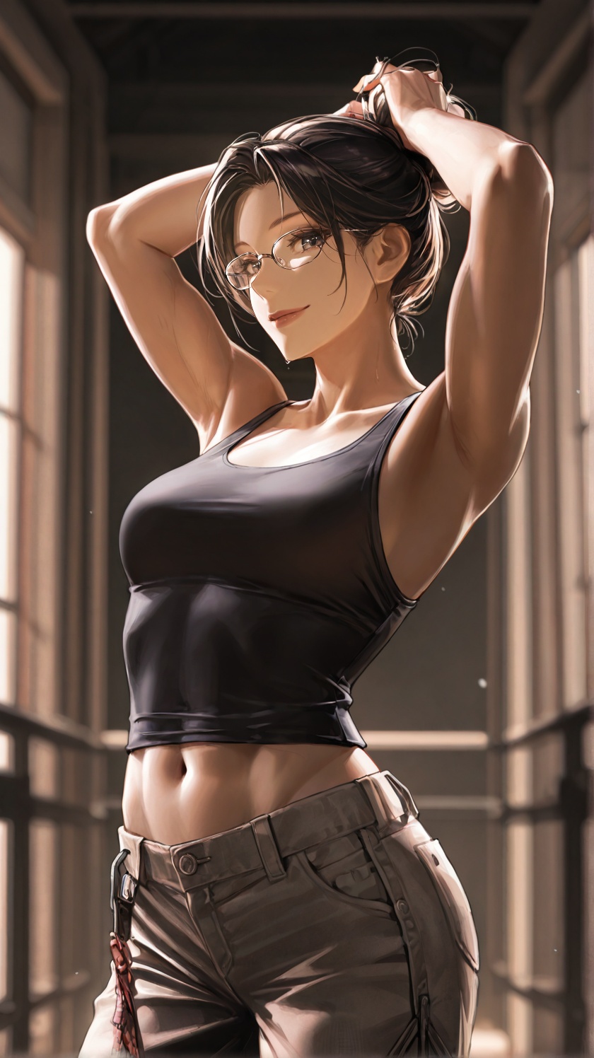 1girl,  solo,  looking at viewer on Tensor.Art