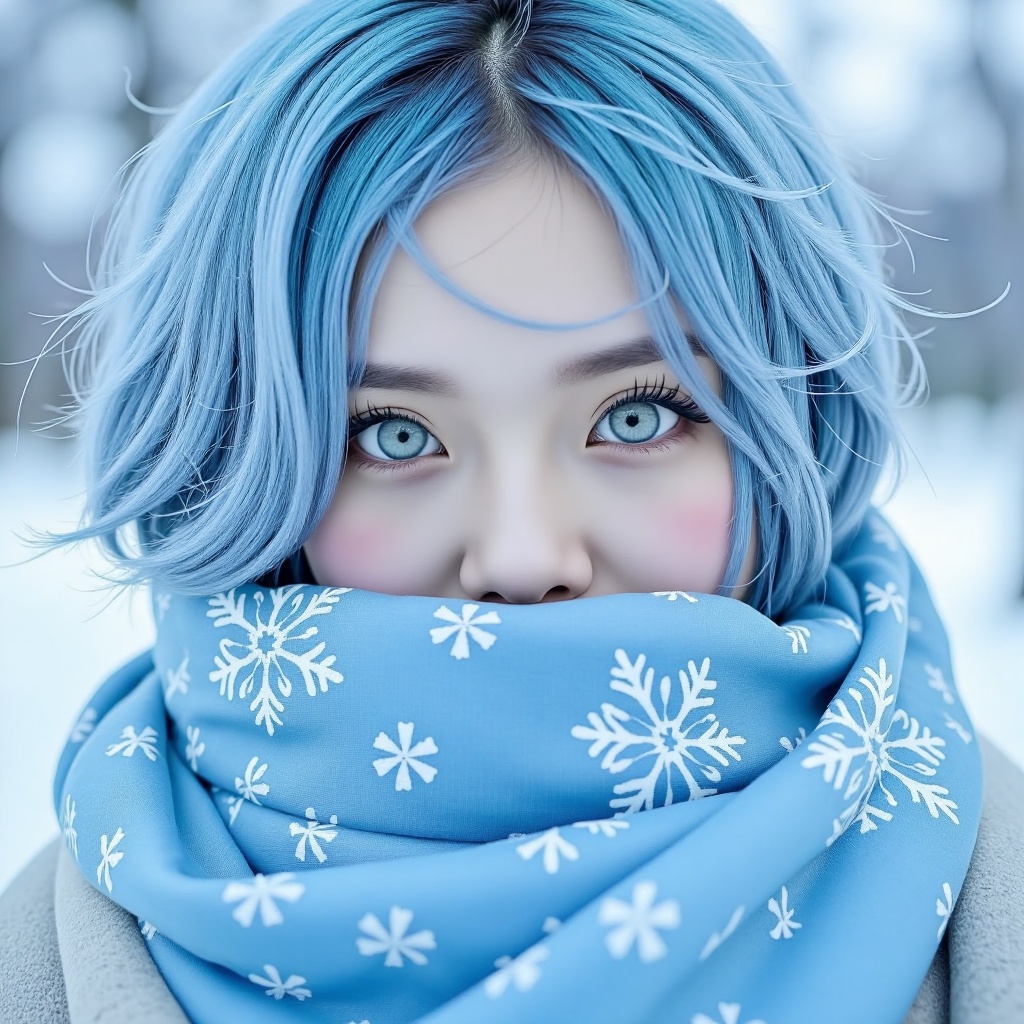 Super detailed high quality 32K resolution,  Pose: A captivating close-up of a mysterious figure,  her striking on Tensor.Art