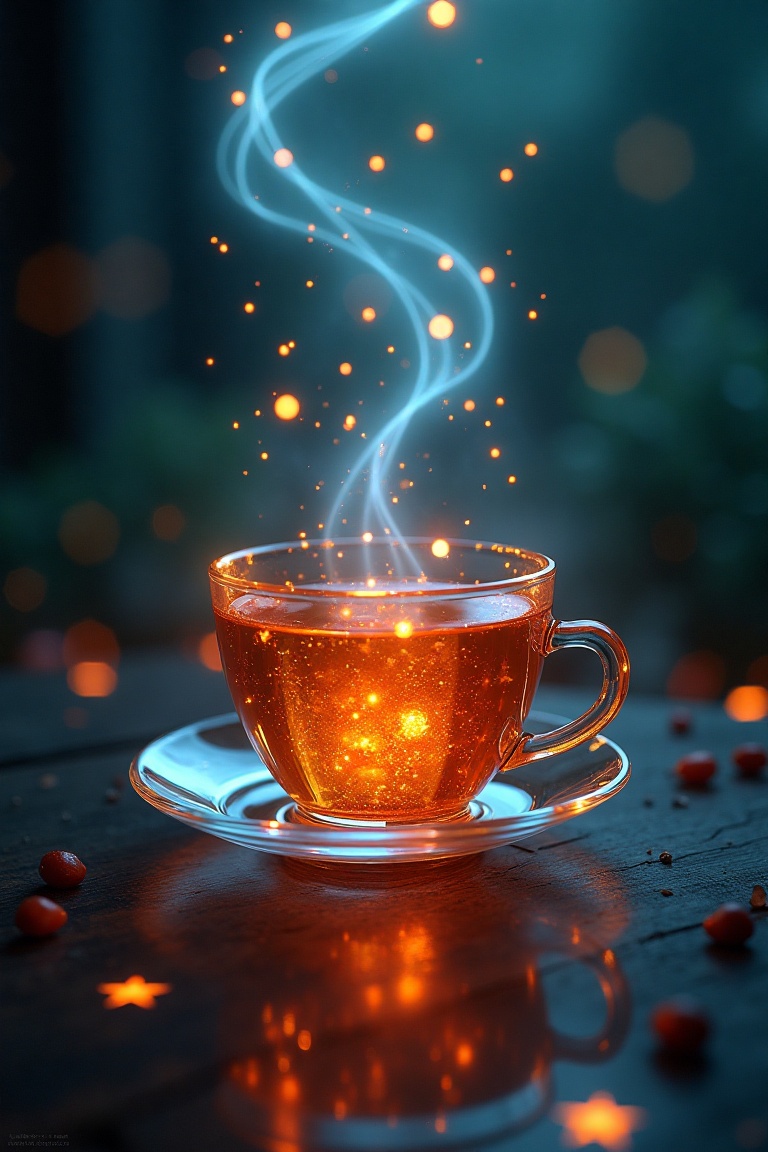 Fantasy,  bioluminescence,  sharpen on Tensor.Art