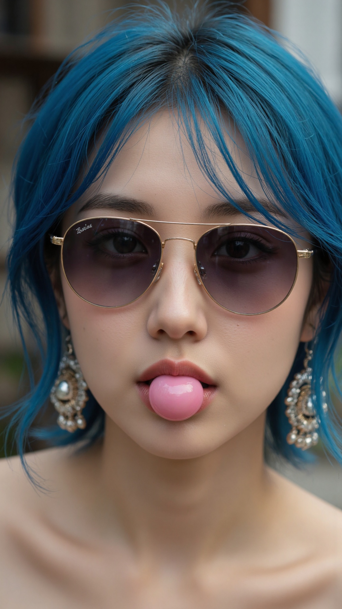 a beautiful woman,  fair skin,  sunglasses on Tensor.Art