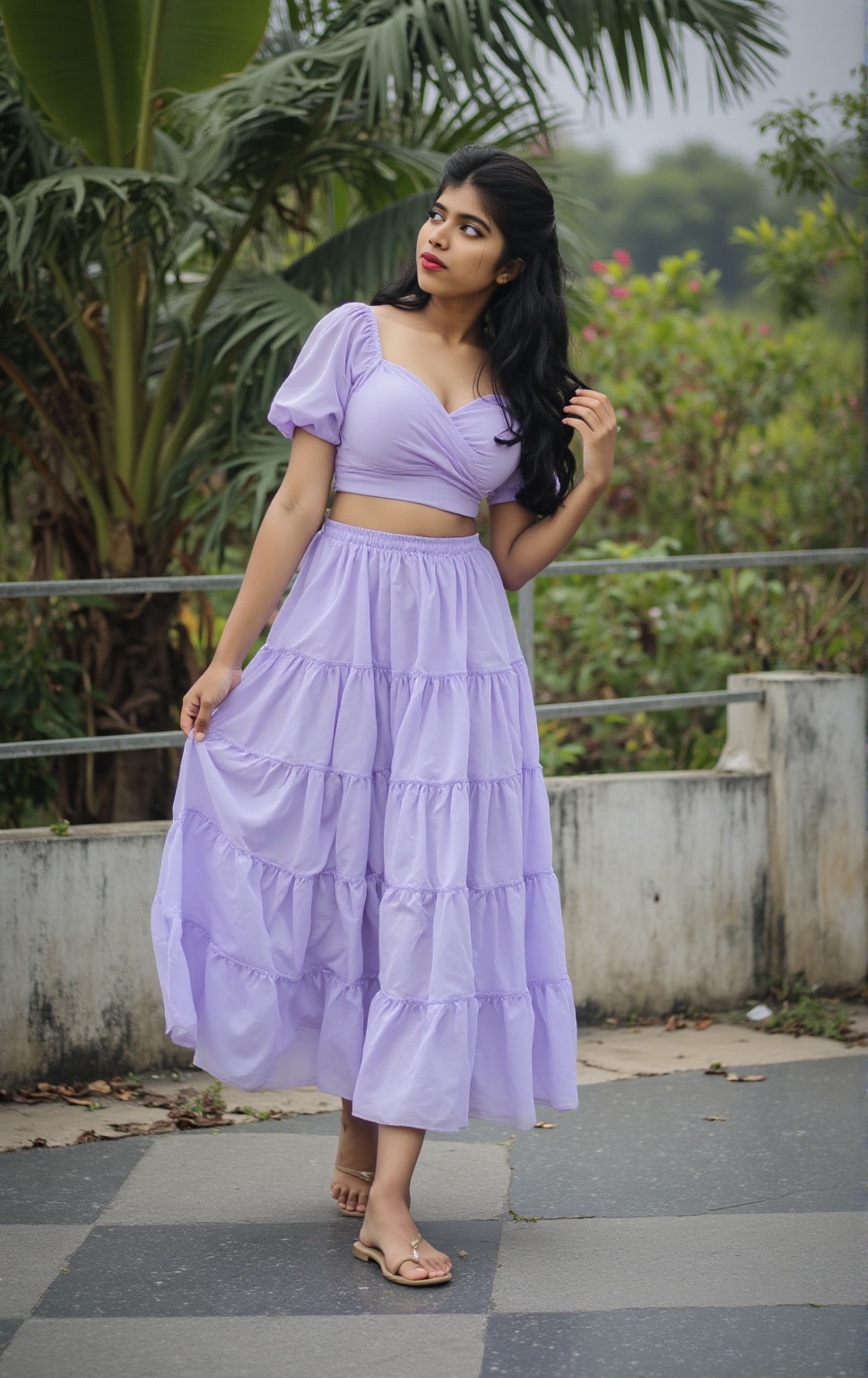 A casual photos of a beautiful girl,  black_hair ,  details on Tensor.Art