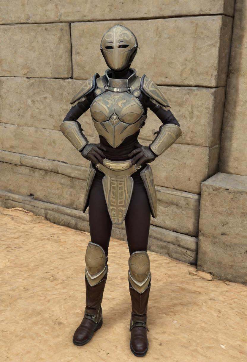 padawan exile armor,  swtor,  solo on Tensor.Art