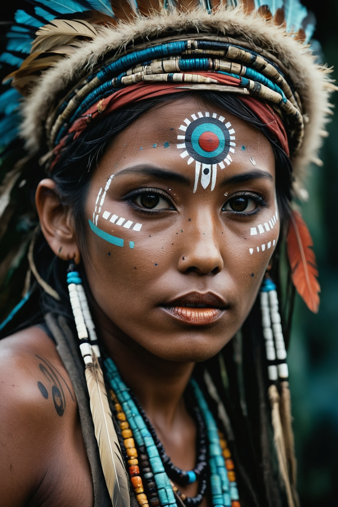 Ultra-high resolution imagery,  Digital shamans with acclaimed details,  digital art on Tensor.Art