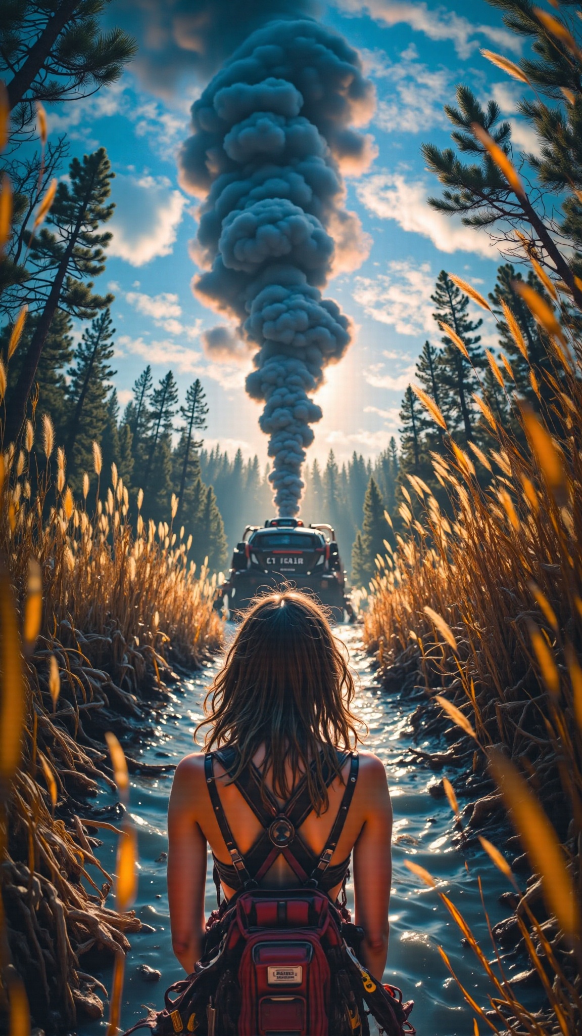 Low angle shot,  professional shooting,  surrealism on Tensor.Art