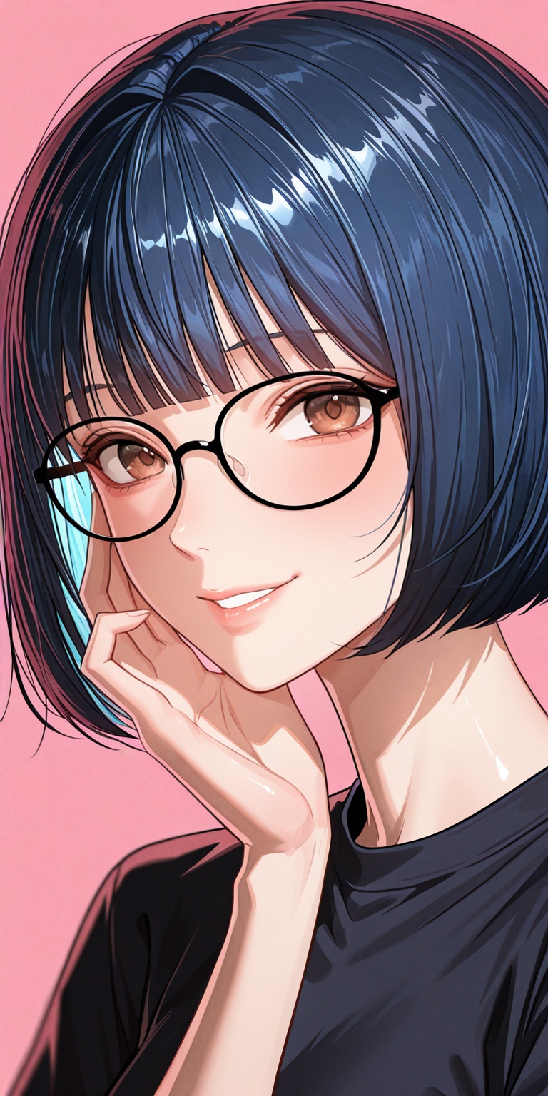 1girl,  solo,  smile on Tensor.Art