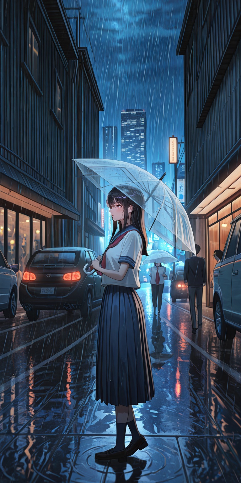 1girl,  long hair,  multiple girls on Tensor.Art