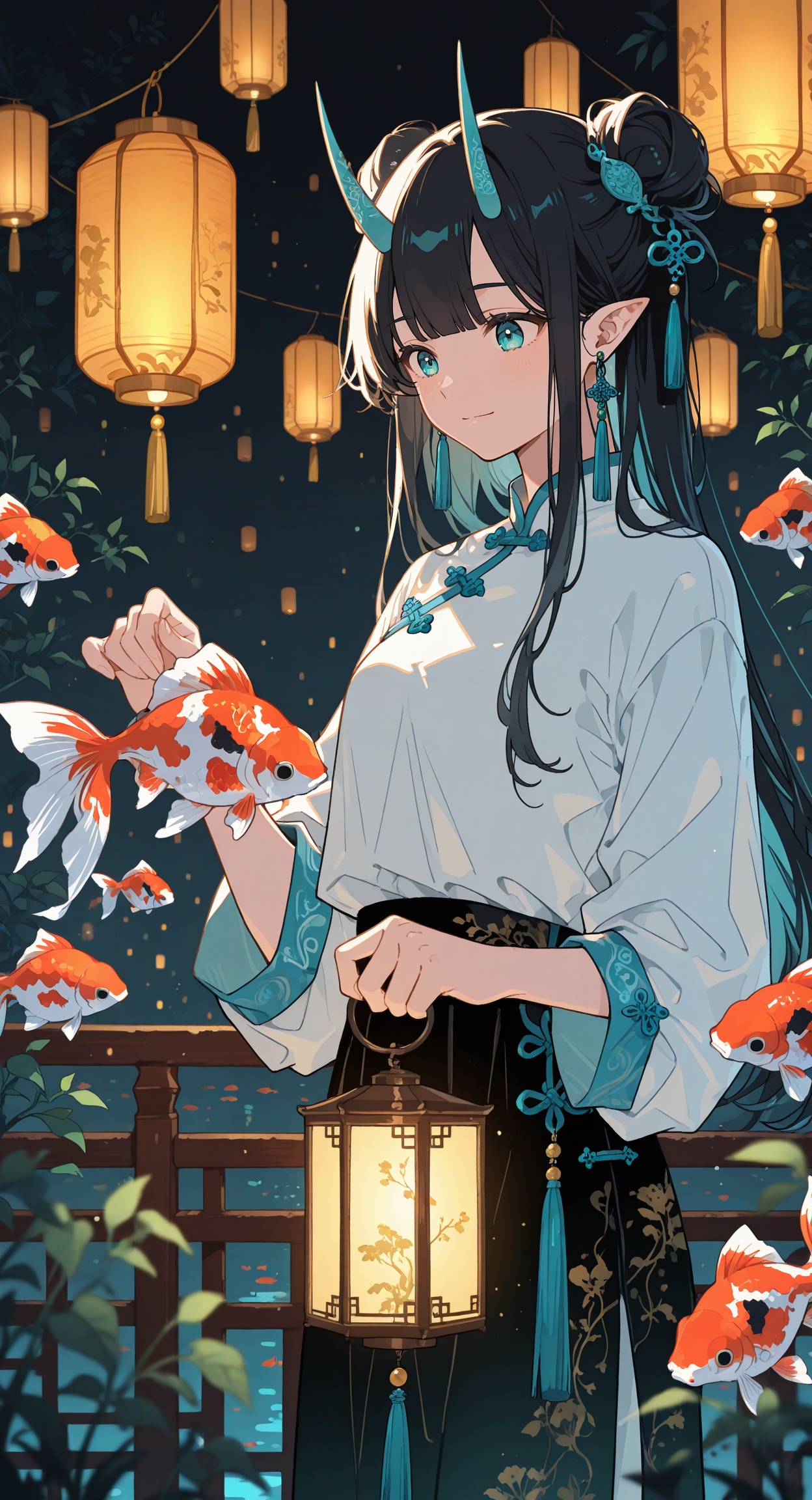 1girl,  solo,  long hair on Tensor.Art