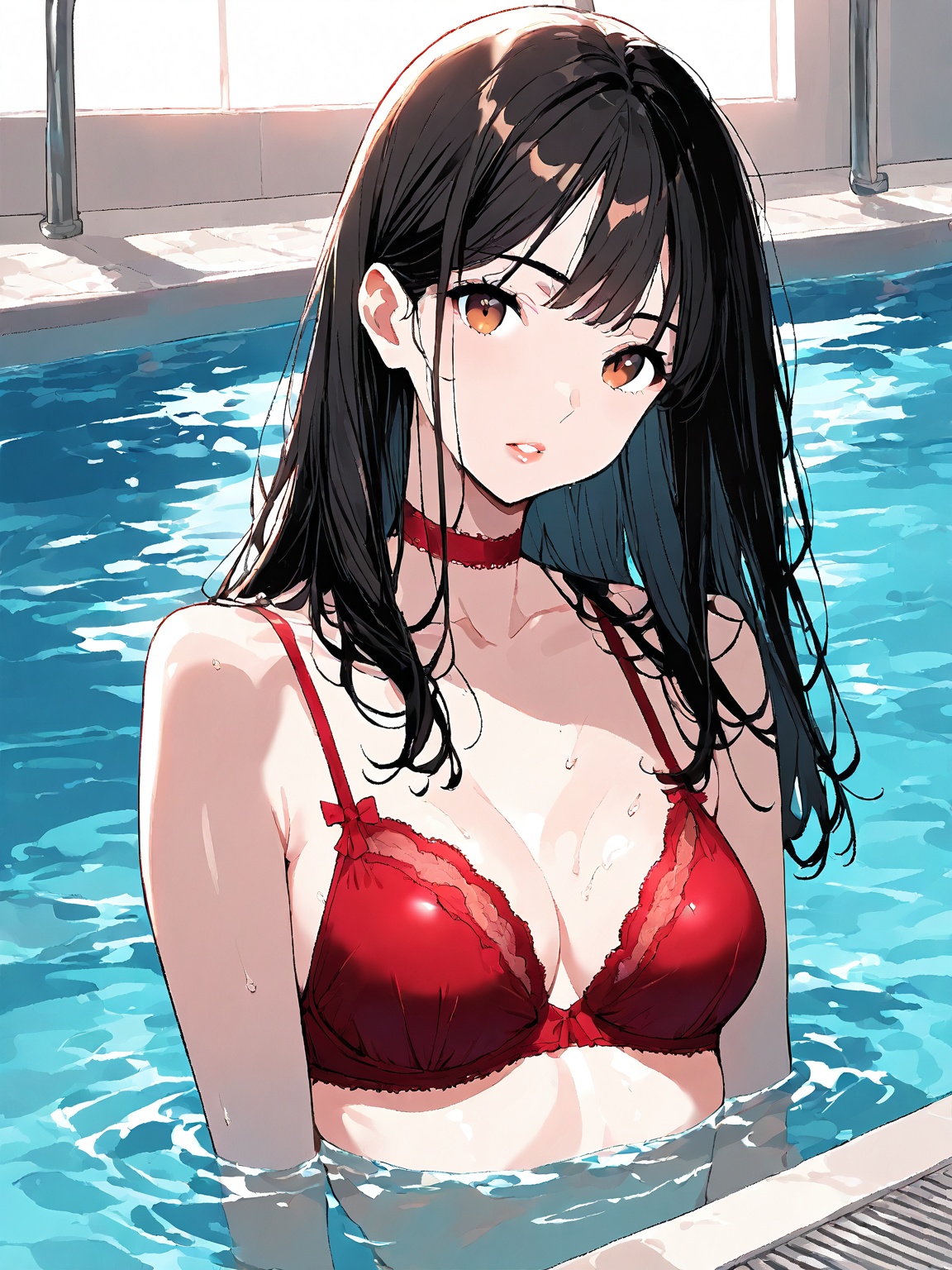 1girl,  solo,  long hair on Tensor.Art