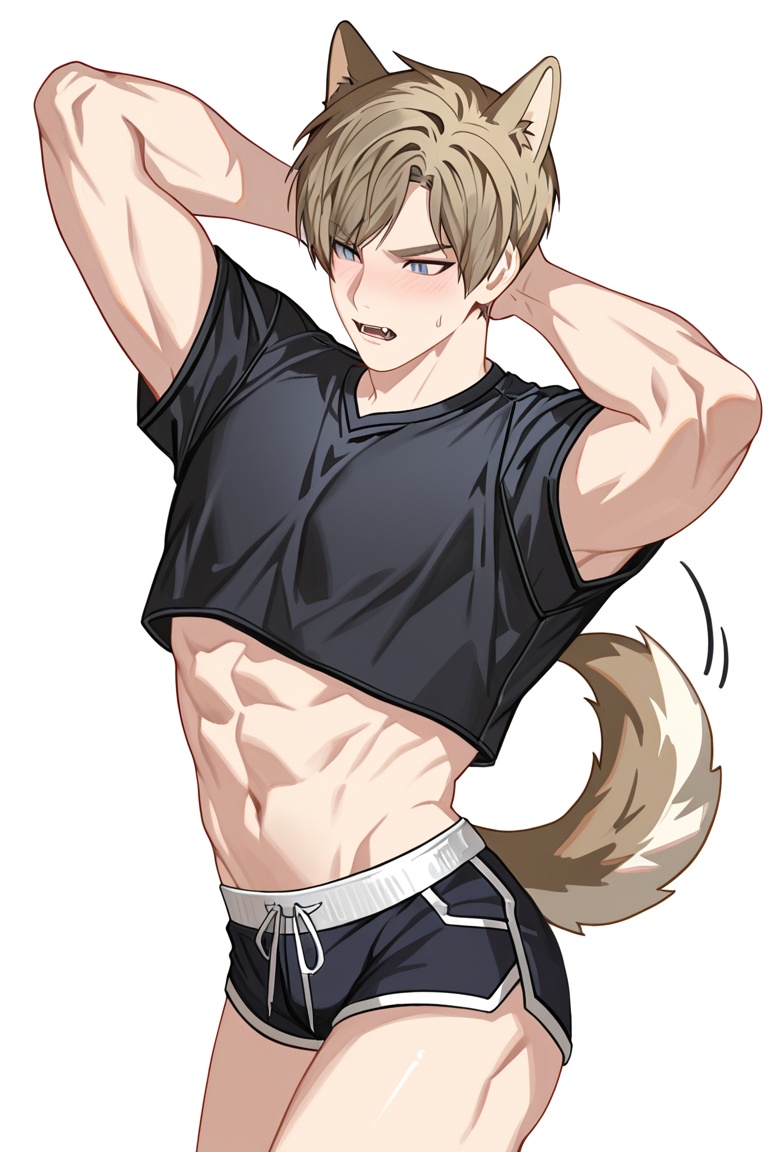 osd_gb_leon,  light brown hair hair,  blue eyes on Tensor.Art