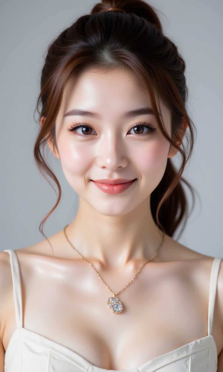 A Beautiful young Asian woman,  23yo,  solo on Tensor.Art