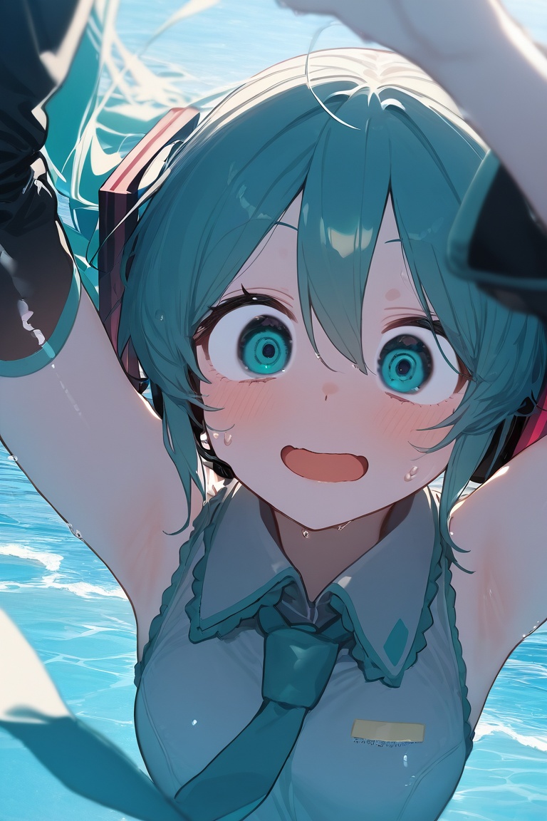 Suchwet,  Hatsune Miku,  top view on Tensor.Art