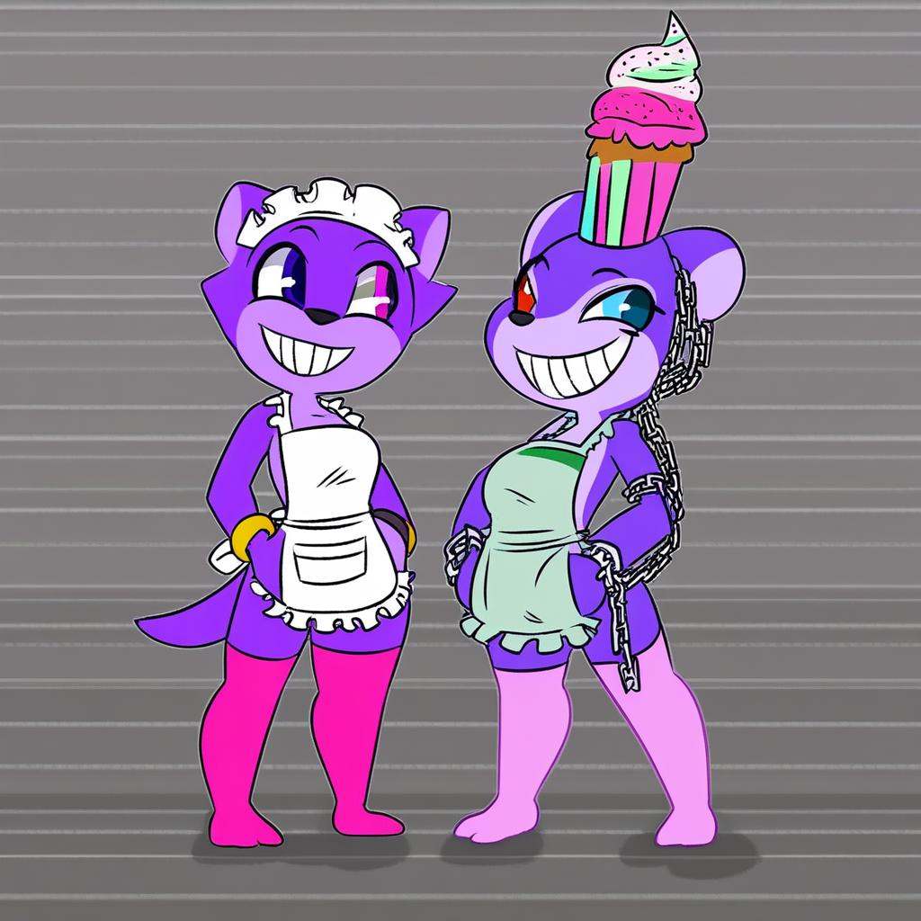 MinusStyle,  ice cream cone,  hands in pockets on Tensor.Art