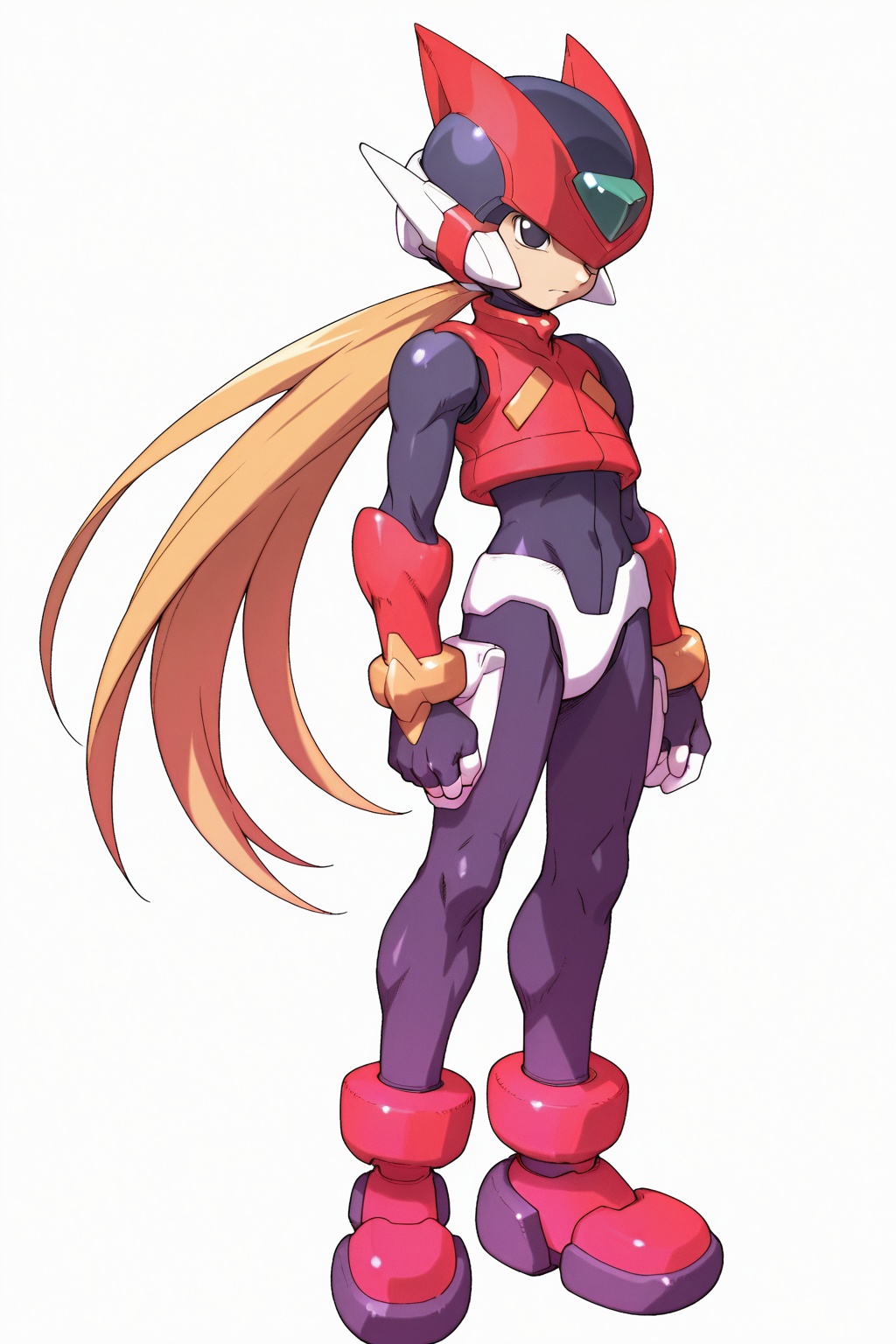 anime screencap,  high quality,  megaman_zero on Tensor.Art