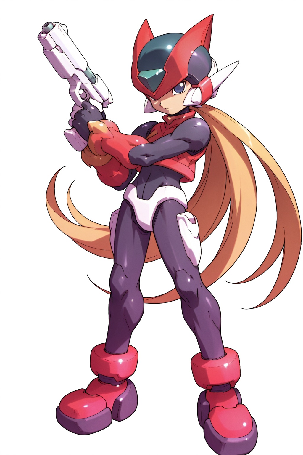 anime screencap,  high quality,  megaman_zero on Tensor.Art