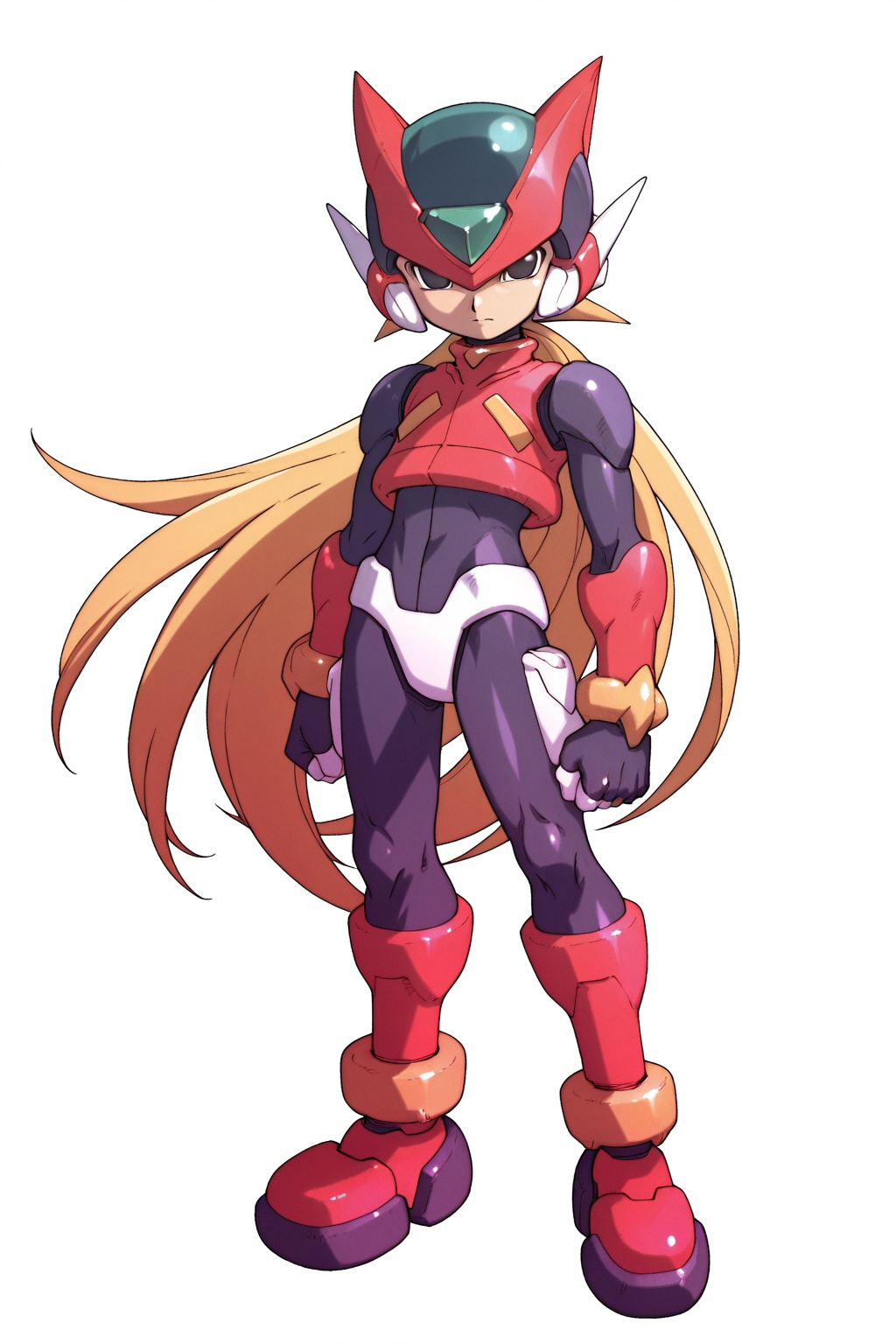 anime screencap,  high quality,  megaman_zero on Tensor.Art
