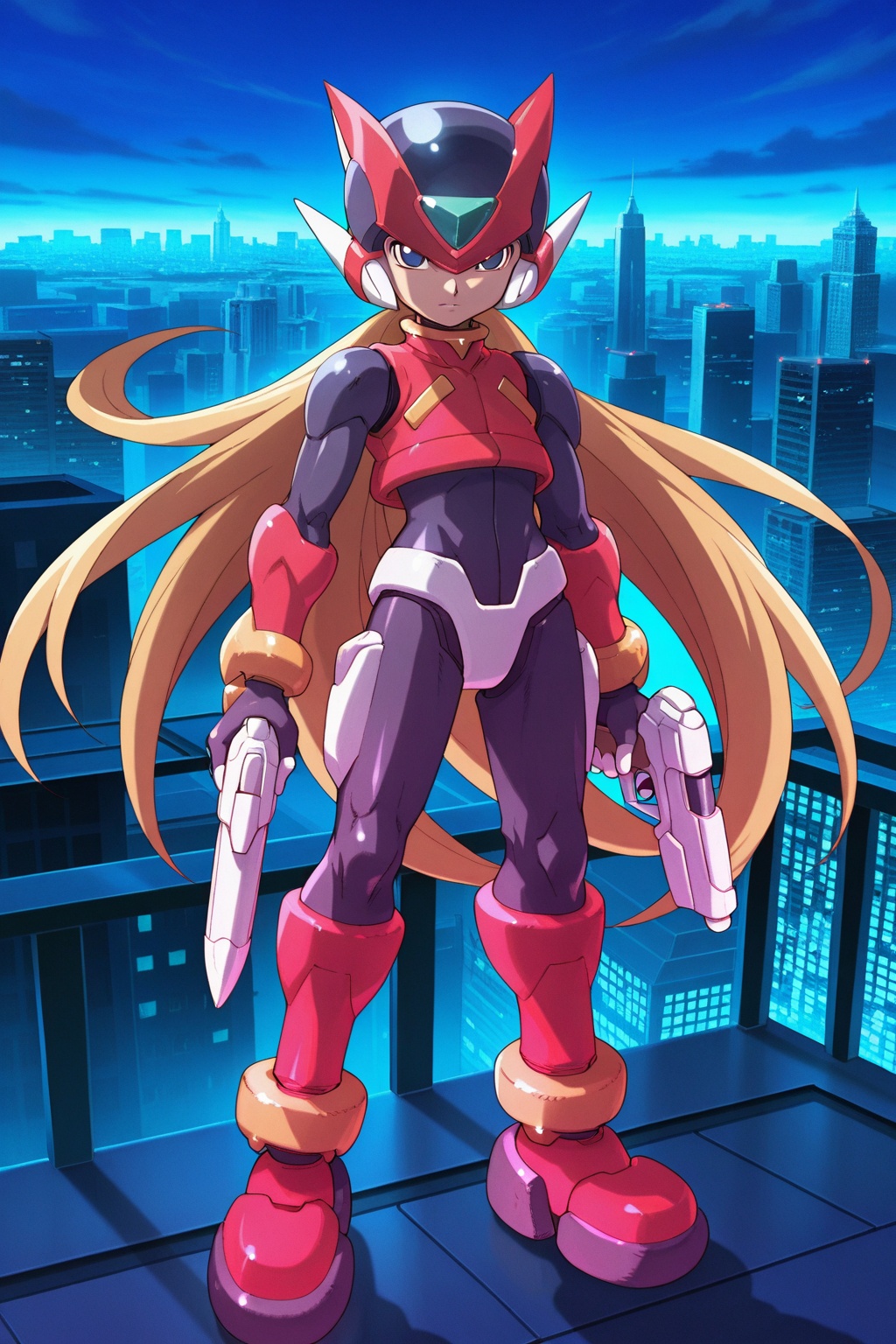 anime screencap,  high quality,  megaman_zero on Tensor.Art