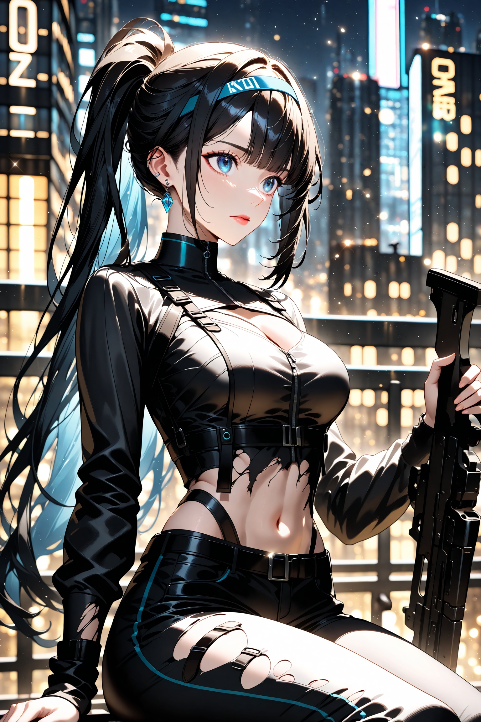 1girl,  solo,  long hair on Tensor.Art