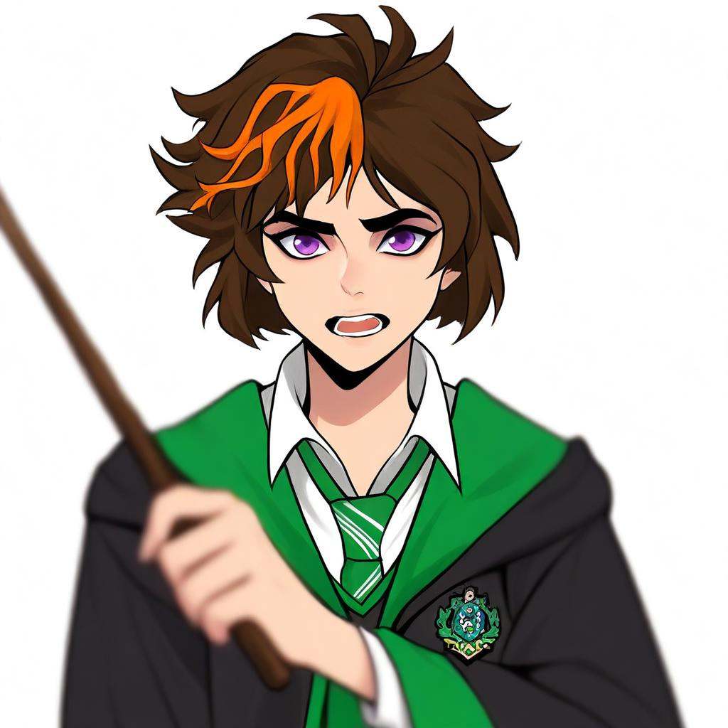 merula_snyde,  hogwarts school uniform,  necktie on Tensor.Art