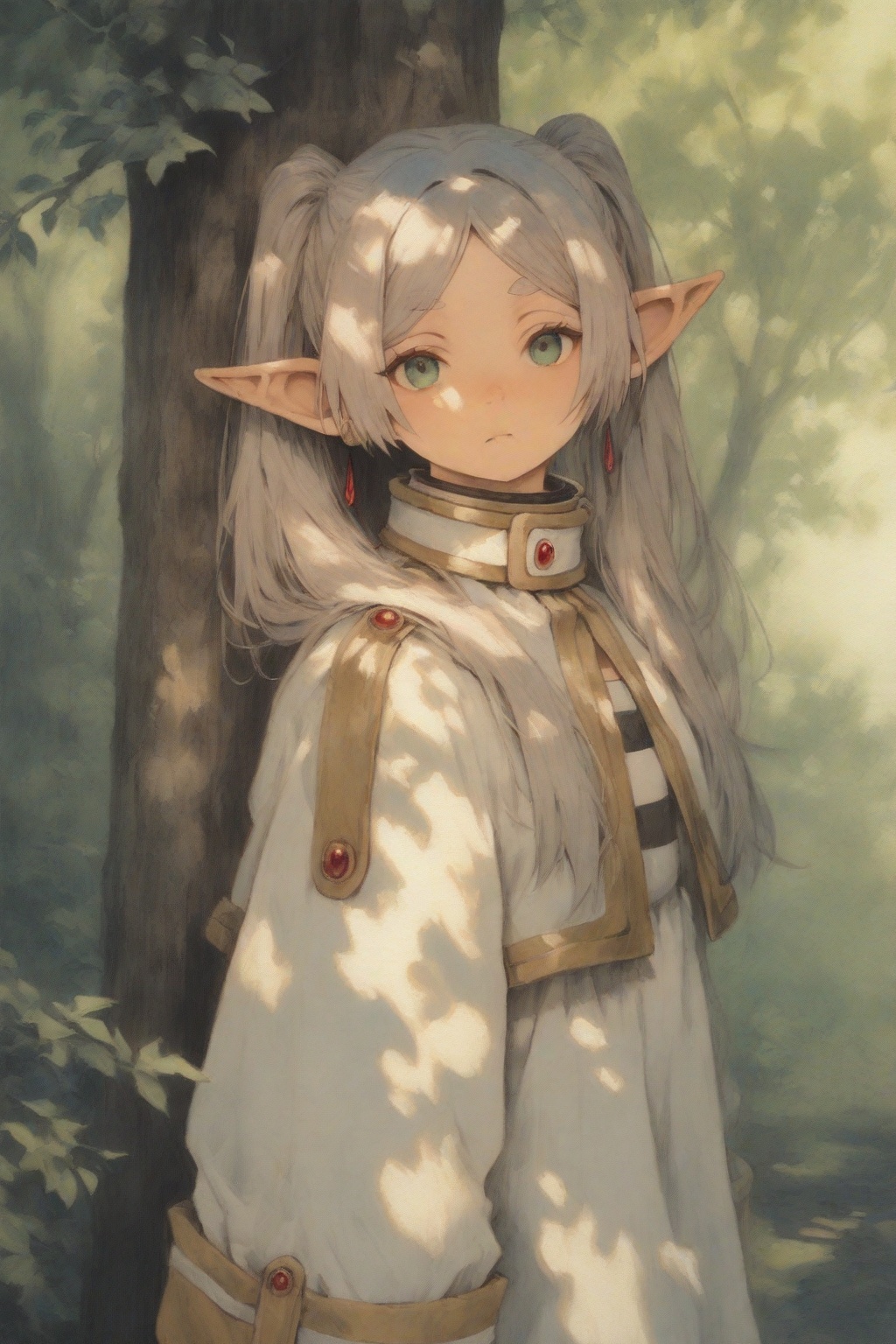 1girl,  frieren,  sousou no frieren on Tensor.Art