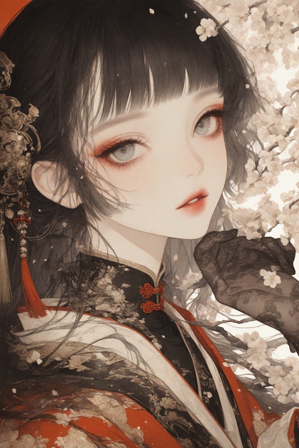 1girl,  solo,  looking at viewer on Tensor.Art