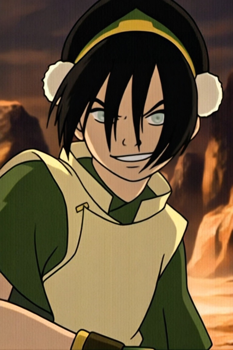 1girl,  Toph,  full-body_portrait on Tensor.Art