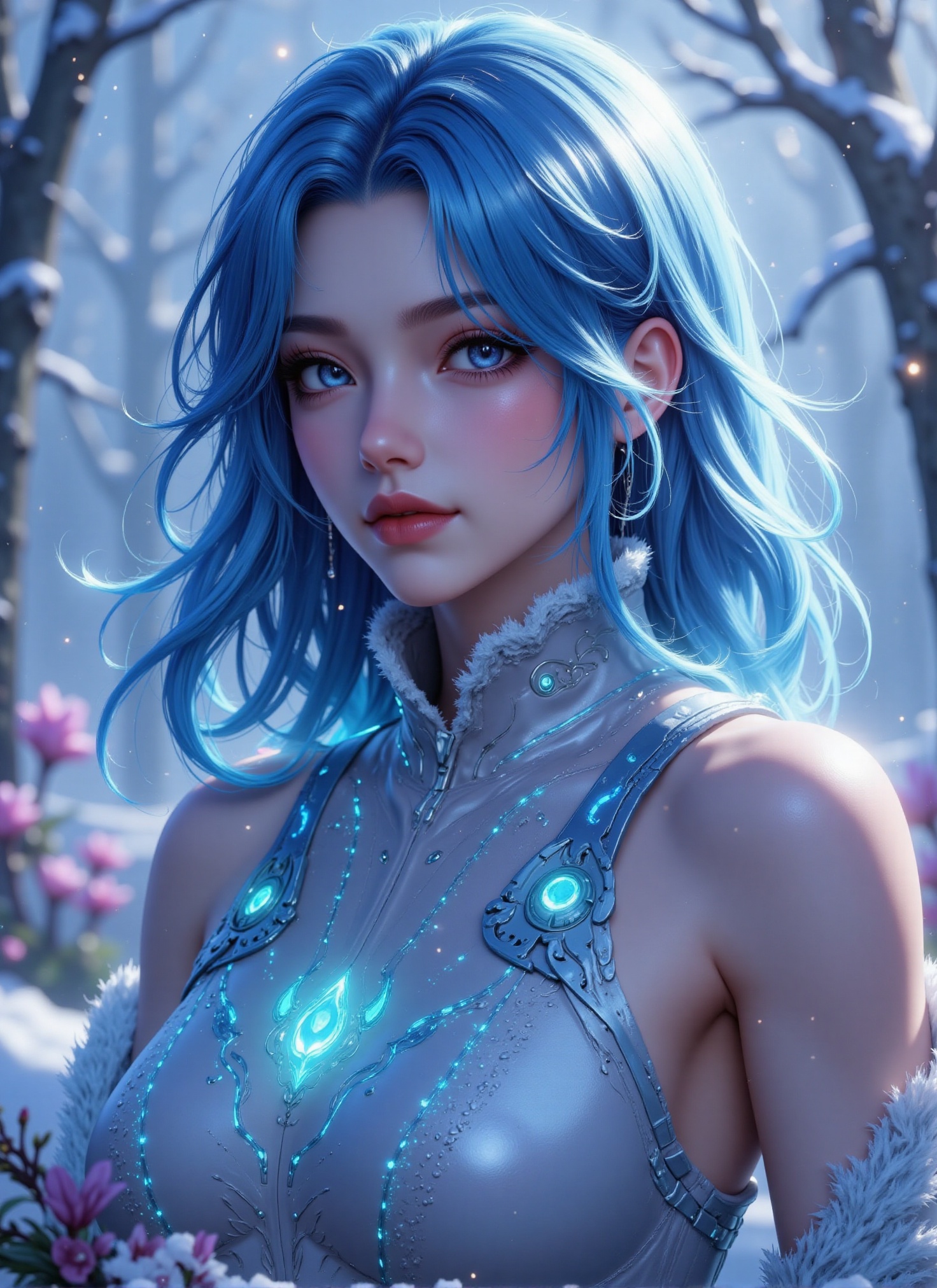 1girl,  solo,  ((rime ice)) on Tensor.Art