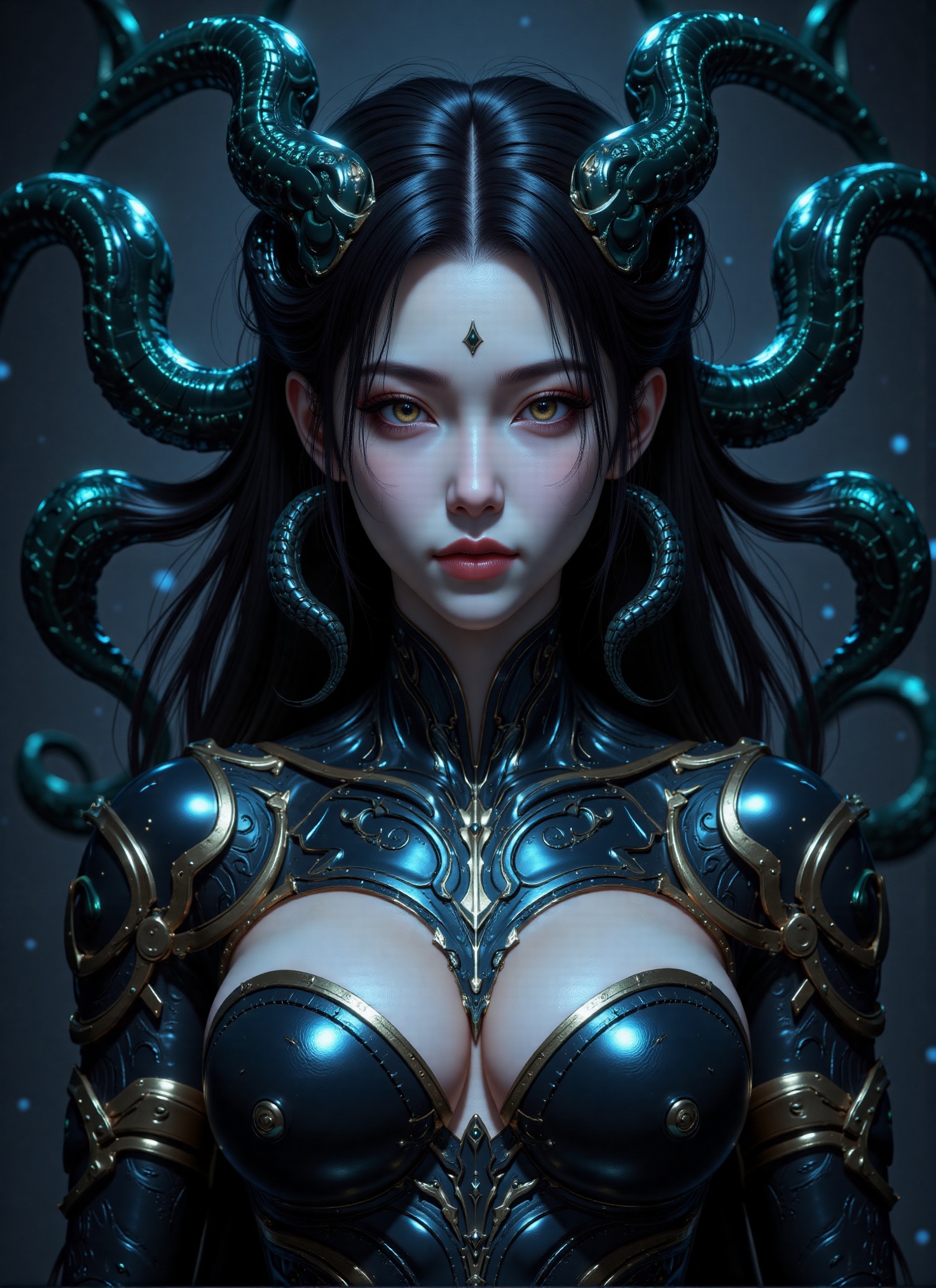 Queen Medusa,  score_9,  score_8_up on Tensor.Art