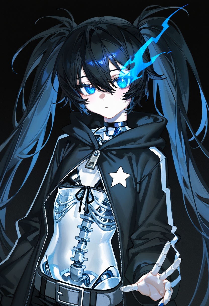 1girl ,  black_rock_shooter ,  sambatea on Tensor.Art