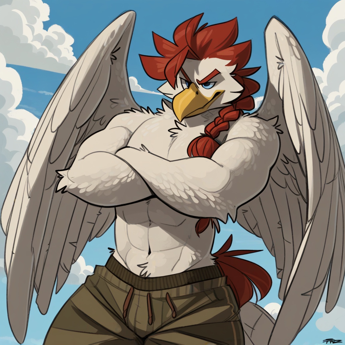 zucchinifuzz,  accipitriform,  avian on Tensor.Art