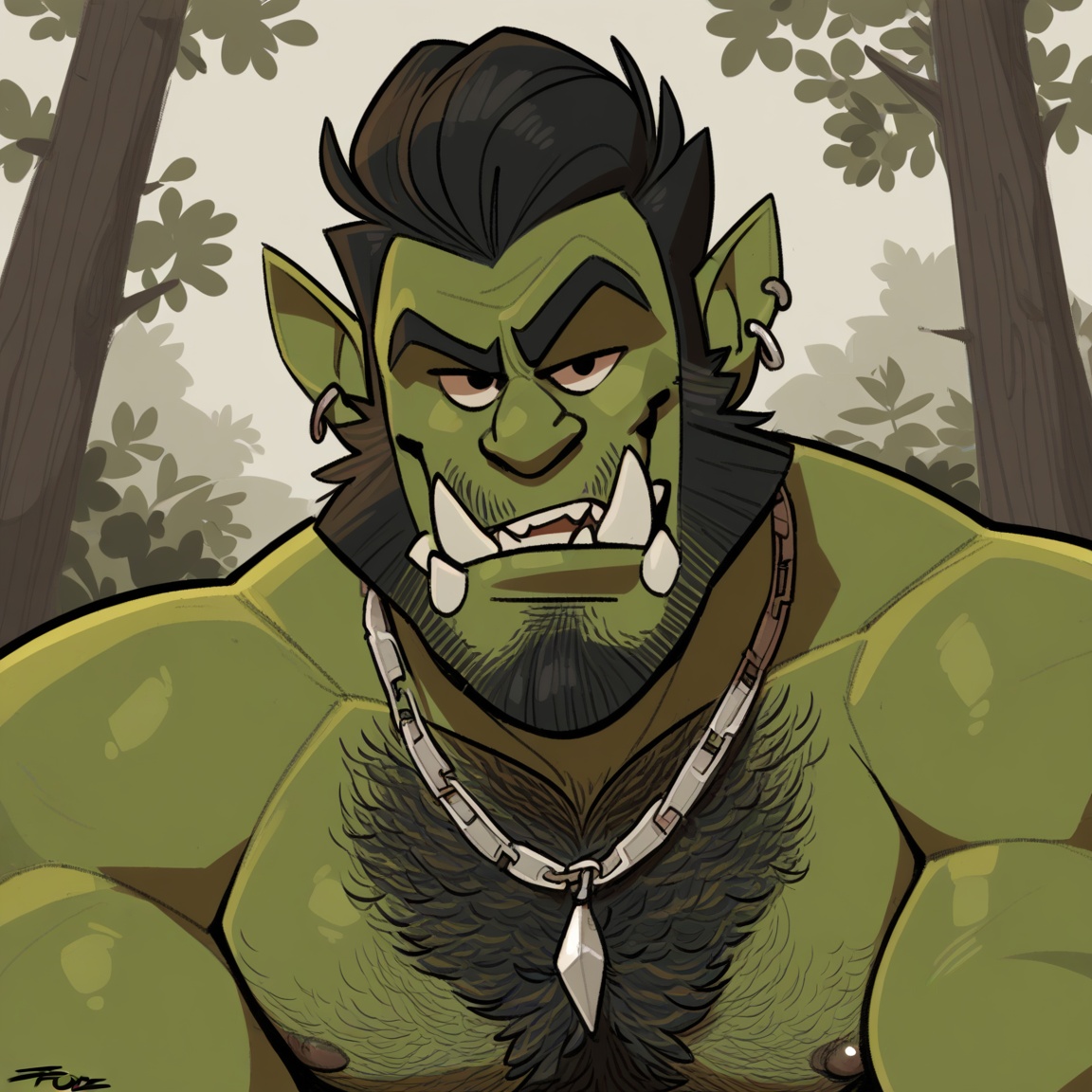 zucchinifuzz,  humanoid,  humanoid pointy ears on Tensor.Art