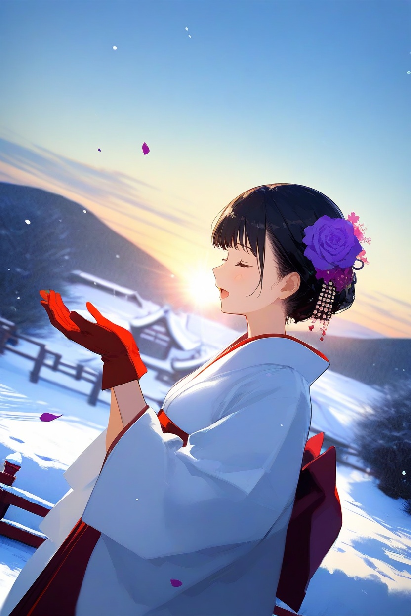 1girl,  solo,  upper body on Tensor.Art