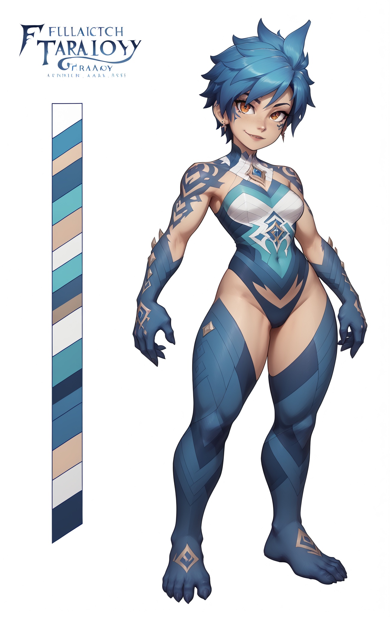 ((Fullbody,  character design,  Character Design on Tensor.Art